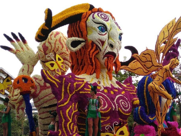 Batalla de flores de Laredo - Cantabria