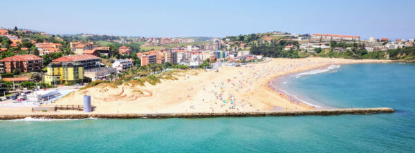 Playa de la Concha en Suances